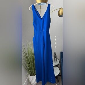 Chic Blue Sleeveless Jumpsuit